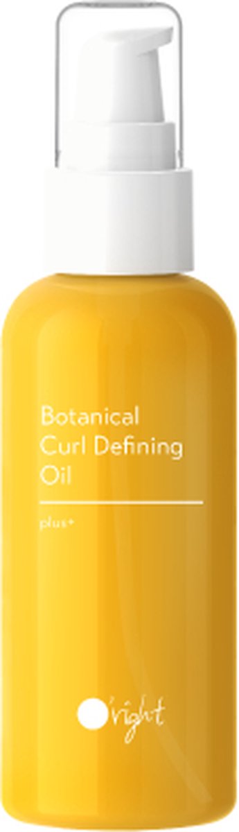 O'right Botanical Curl Defining Oil 100ml | Voor krullend haar