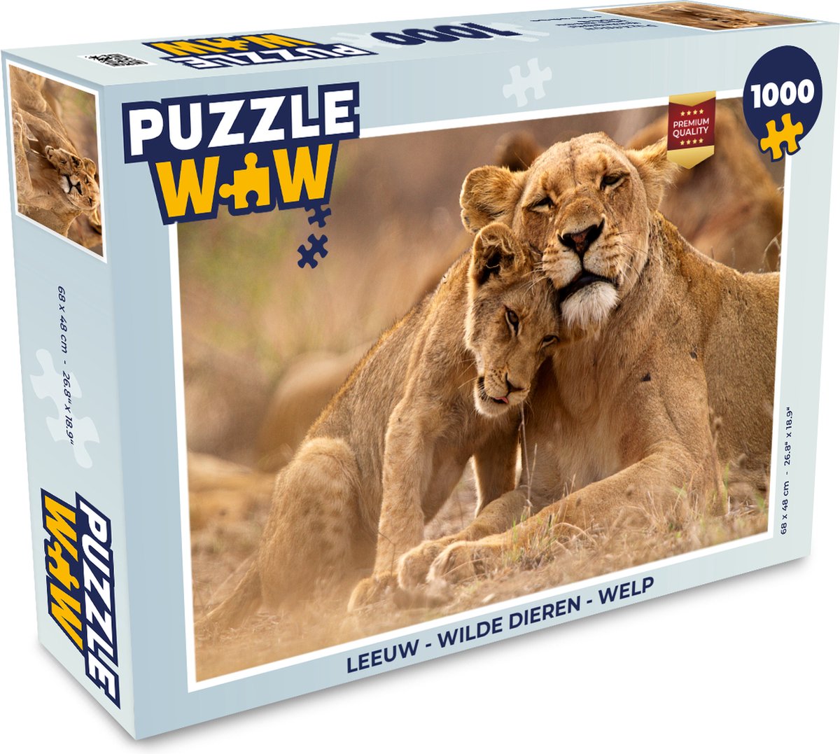 Puzzle Lion des Animaux, Puzzle 1000 Pièces pour Adultes, Puzzles  Classiques Enfant Puzzle Puzzles Stimulants Et Difficiles - Cdiscount Jeux  - Jouets