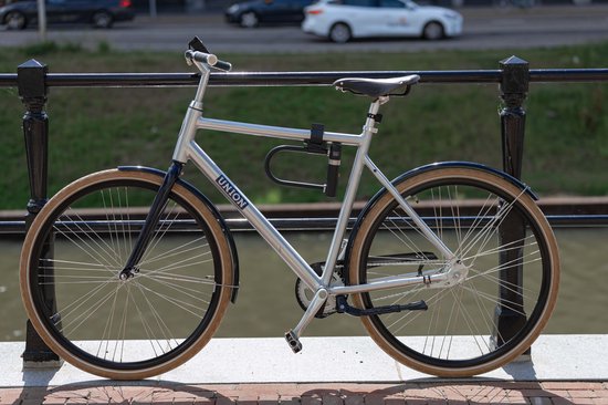 AXA Newton Pro Beugelslot - ART 3 Slot voor Fietsen - Voor Scooter en Fiets - 19 cm - Zwart van AXA — afbeelding 4