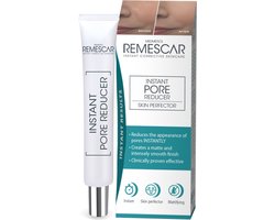 Remescar Instant Pore Reducer - Porien verkleinen en verminderen met Gezicht Primer, Poriënreinigers als primer of serum voor gezichtsverzorging, onmiddelijk effect en gladde huid, 20 ml