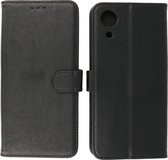 Hoesje Geschikt voor Samsung Galaxy A03 Core - Book Case Telefoonhoesje - Kaarthouder Portemonnee Hoesje - Wallet Cases - Zwart