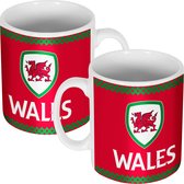 Wales Reliëf Team Mok - Rood