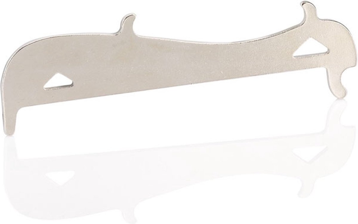 XLC Fietsgereedschap Kettingslijtagemeter Zilver