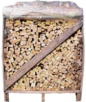 Ovengedroogd beuk fijnbezaagd halve pallet | haardhout / brandhout / hout voor pizzaoven