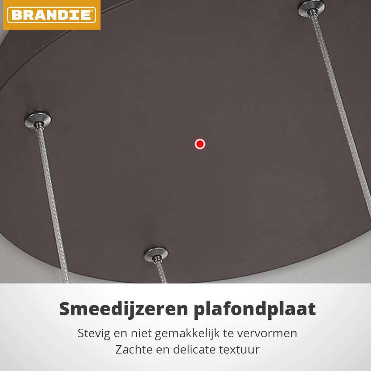Industriële Semi-Inbouw Plafondlamp met 3 Lichtpunten en Gezaagd Glas