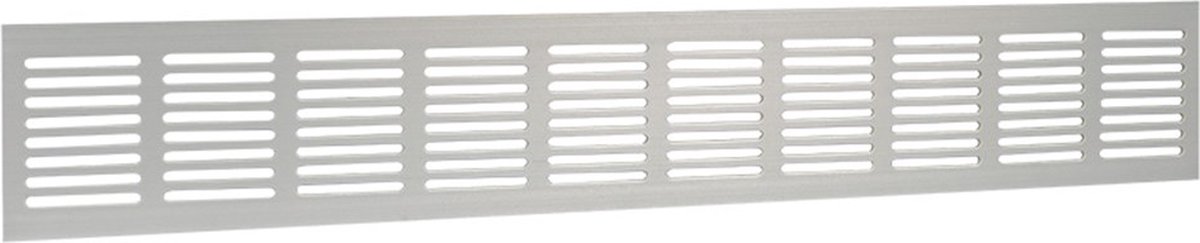 Ivana ventilatiestrip alu blankgeanodiseerd 80x500mm