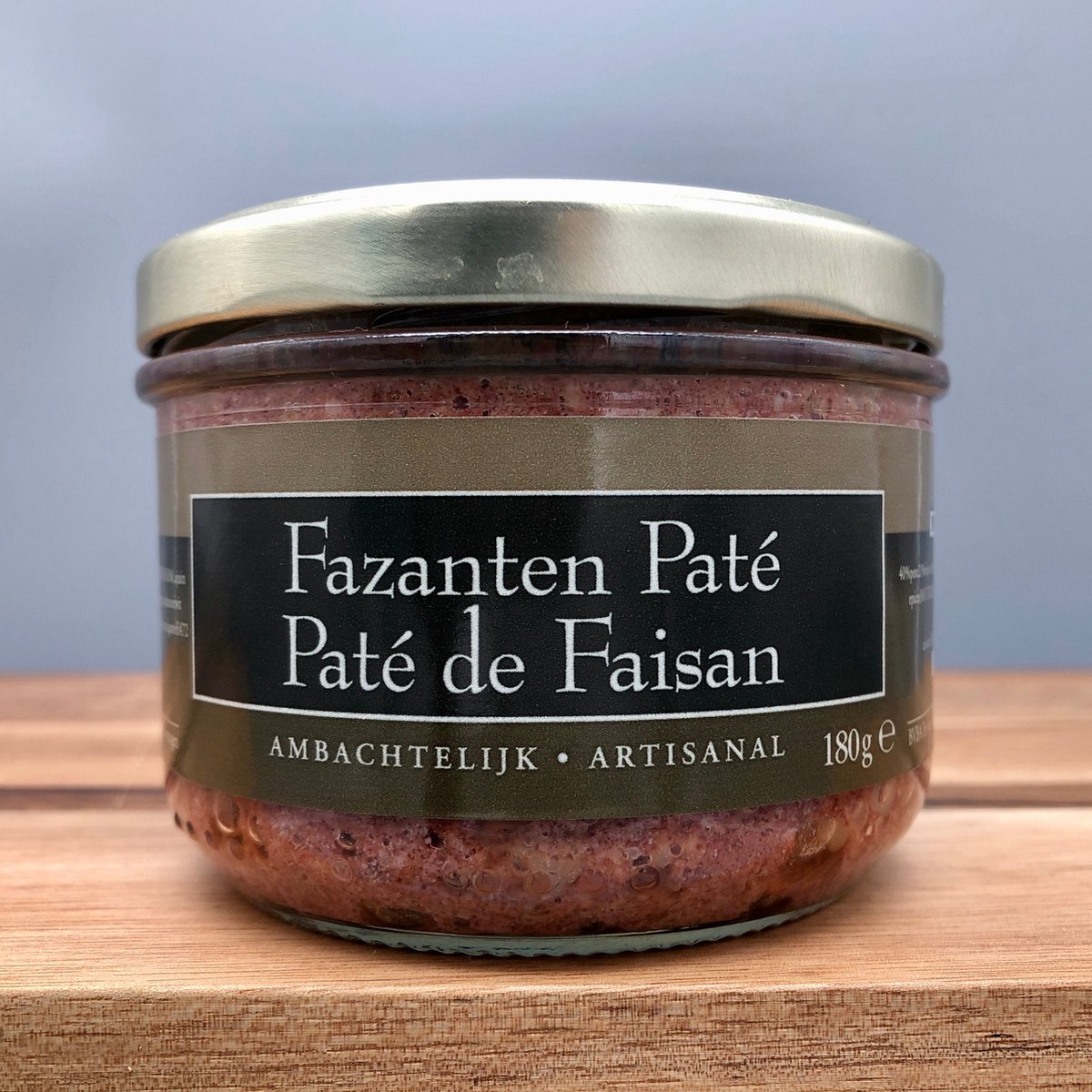 Fazanten paté - 3 x 180g - De Veurn' Ambachtse - set van 3 x 180 gr ...
