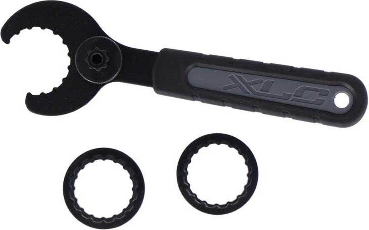 XLC TO-S01 Trapassleutel - Inclusief adapters - Shimano - Truvativ - Campagnolo