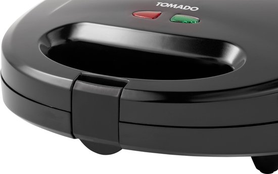 Tomado TGM2000B - Multigrill 3 in 1 - Inclusief tosti en wafelplaten - 750 watt - Zwart — afbeelding 3