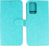 Hoesje Geschikt voor Samsung Galaxy A23 - Book Case Telefoonhoesje - Kaarthouder Portemonnee Hoesje - Wallet Cases - Groen
