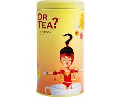 Or Tea? Twisted Pu'er - theeblik losse thee 90 gram