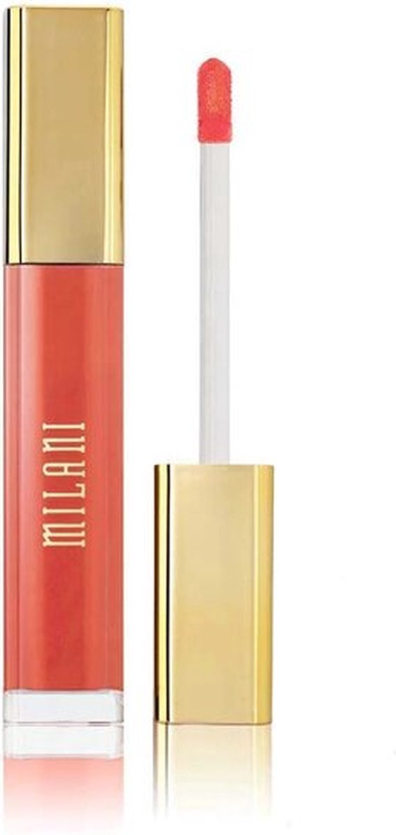 Milani - Brilliant Shine - Lip Gloss - 10 - Coral Crush - Lipgloss - Koraal - 6 g