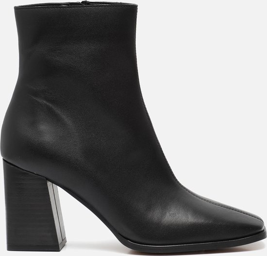 Linea Zeta Enkellaarsjes zwart Leer 192614 - Dames - Maat 41 | bol.com