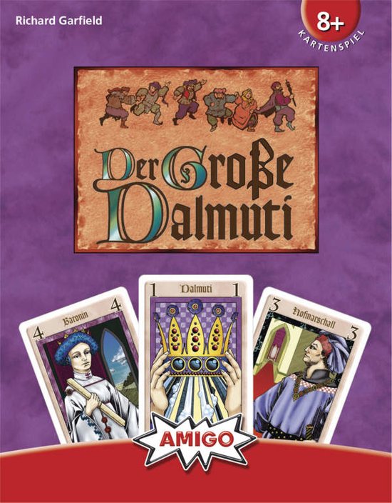 Thumbnail van een extra afbeelding van het spel Amigo Der Große Dalmuti 15 min Kaartspel Strategie