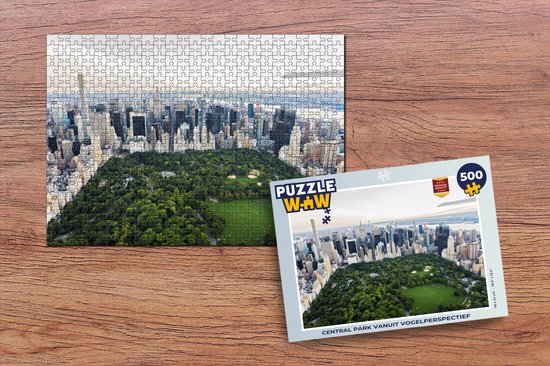 Puzzle New York - Central Park - Nature - Puzzle - Puzzle 500 pièces - Sinterklaas présente - Sinterklaas for big kids