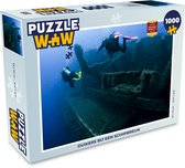 Puzzel Duikers bij een schipbreuk - Legpuzzel - Puzzel 1000 stukjes volwassenen