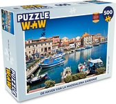Puzzel De haven van La Maddalena Sardinië - Legpuzzel - Puzzel 500 stukjes