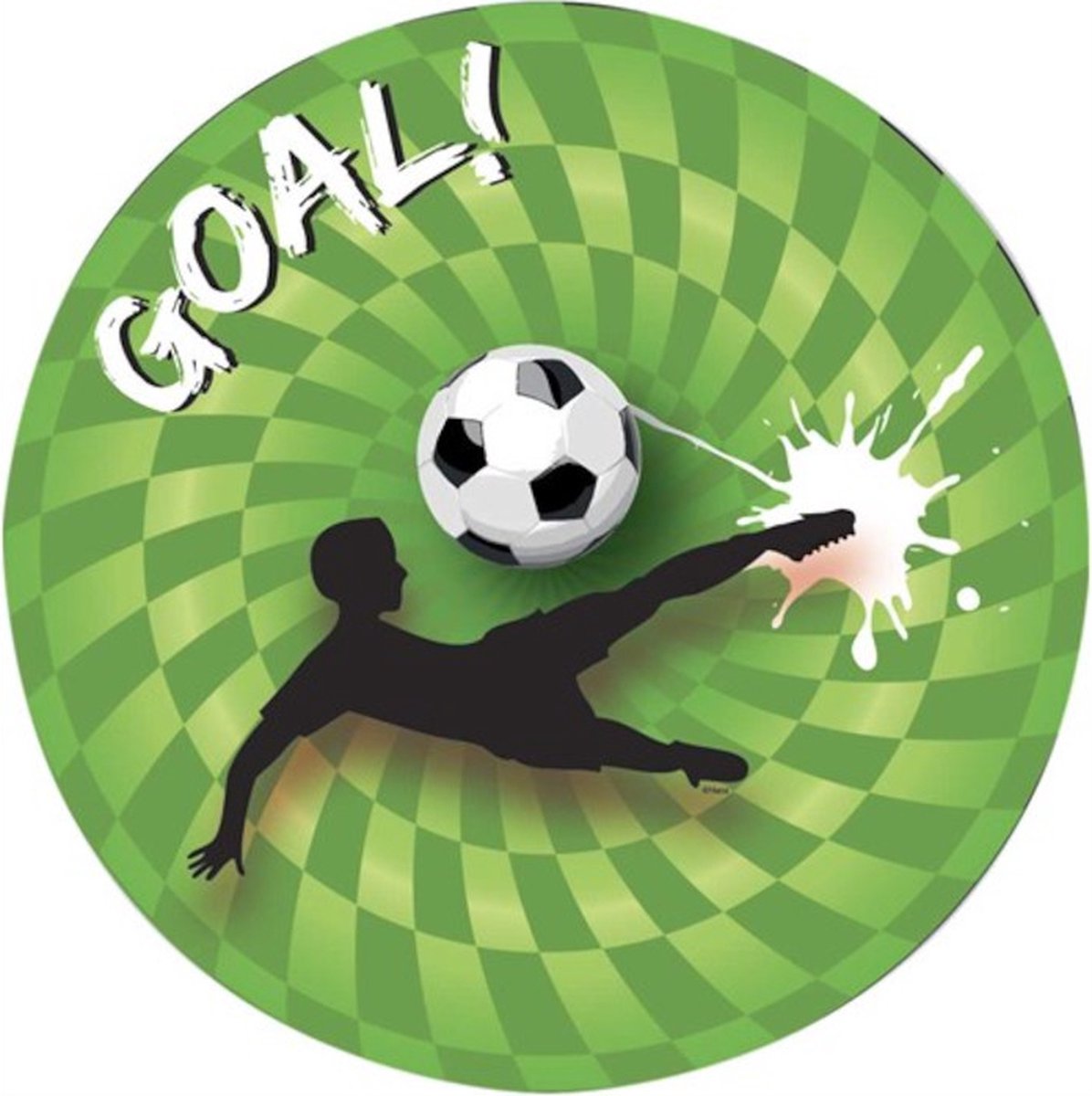 Borden Voetbal Goal! 8stuks
