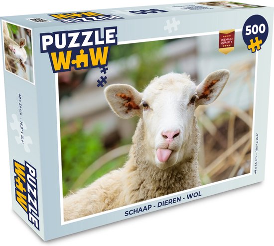 Puzzle Mouton - Animaux - Laine - Puzzle - Puzzle 500 pièces