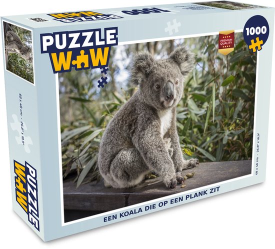 Puzzle Koala - Étagère - Plantes - Puzzle - Puzzle 1000 pièces adultes