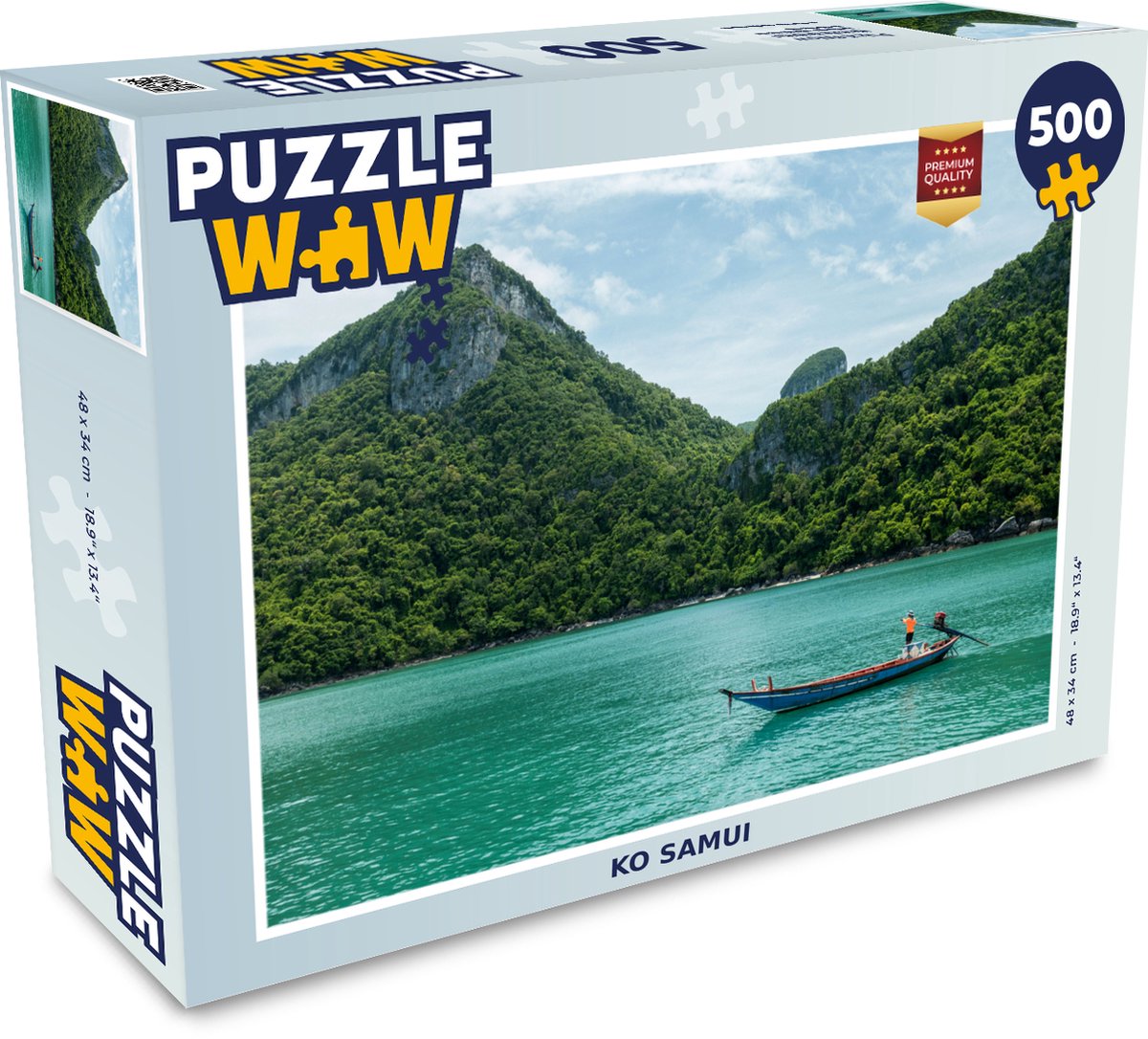 Puzzel Ko Samui - Legpuzzel - Puzzel 500 stukjes