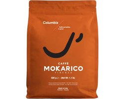 Mokarico Firenze - Columbia Blend Koffiebonen - Fijnste Italiaanse Koffie 500 gr - Barista kwaliteit
