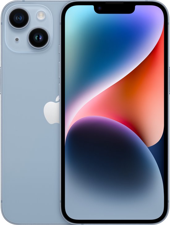 Apple iPhone 14 15,5 cm (6.1") Dual SIM iOS 16 5G 128 GB Blauw