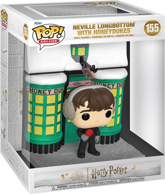 Funko Pop! Deluxe: Harry Potter Hogsmeade - Honeydukes with Neville Longbottom