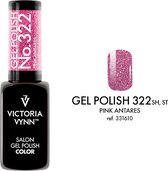 Victoria Vynn – Salon Gelpolish 322 Pink Antares (flash roze) - reflecterende gel polish - gellak - reflect - reflectie - glitter - nagels - nagelverzorging - nagelstyliste - uv / led - nagelstylist - callance