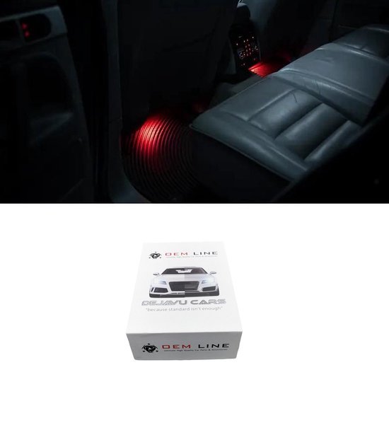 Foto: Oem line led verlichtingsset voetenruimte led lampen long life led verlichting rood voor porsche cayenne alle s turbo base turbo s gts