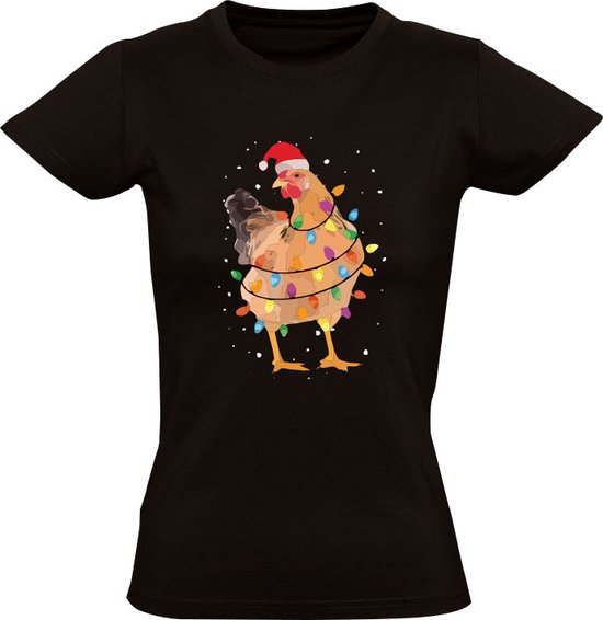 Kerst T-shirt - Merry Skull | Dames & Heren Fit