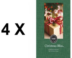 Bridgewater Geurzakjes Christmas Bliss voordeelverpakking 4 stuks