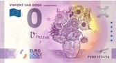 0 Euro biljet Nederland 2023 - Van Gogh Zonnebloemen