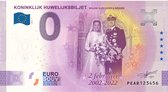 0 Euro biljet 2022 - Koninklijk Huwelijk
