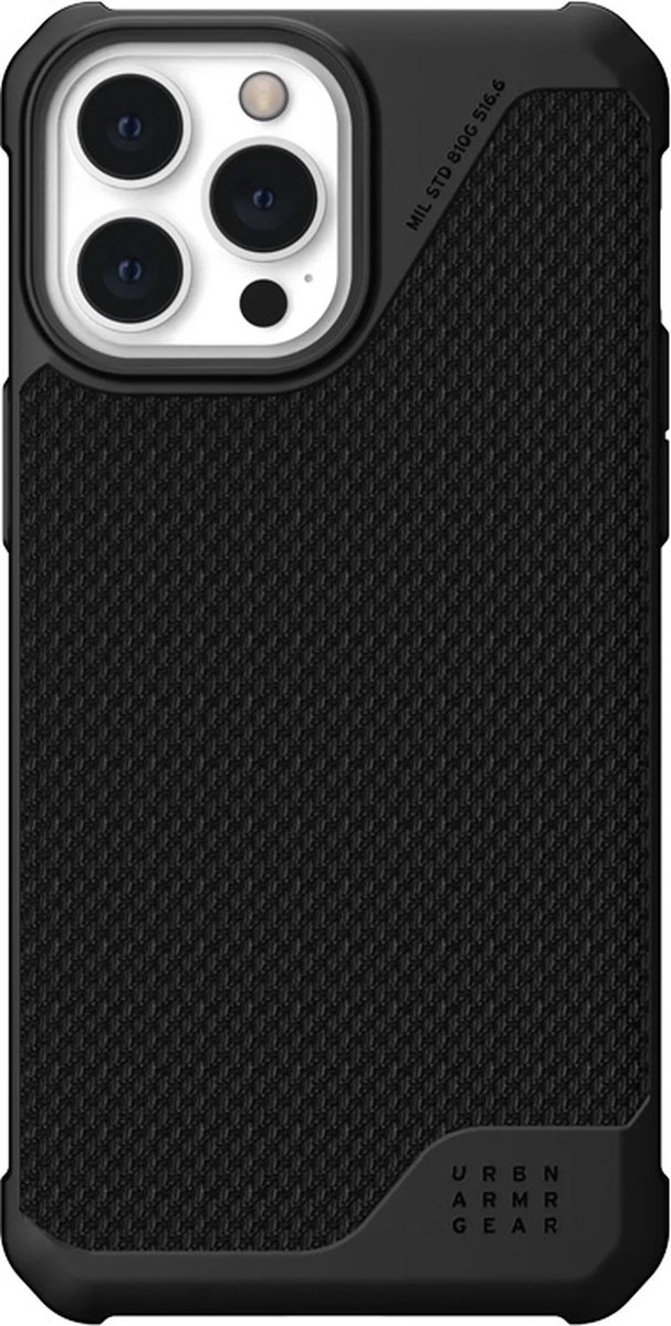 UAG - Metropolis LT iPhone 14 Pro Max Hoesje - kevlar zwart
