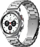 Spigen Modern Fit Universeel Smartwatch 20MM Bandje RVS Zilver