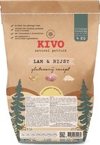 Kivo Petfood - Hondenbrokken Lam & Rijst 4 kg Koudgeperst - Glutenvrij