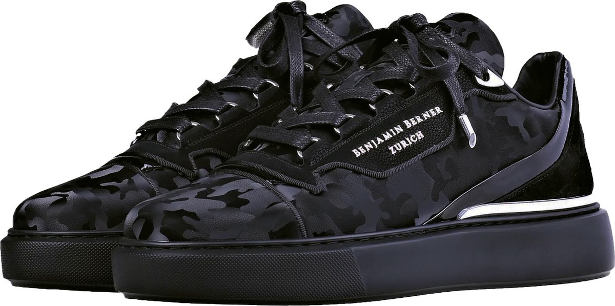 Benjamin berner Sneaker Zwart Taille 45 Homme Collection Jamais epuise Katoen bol