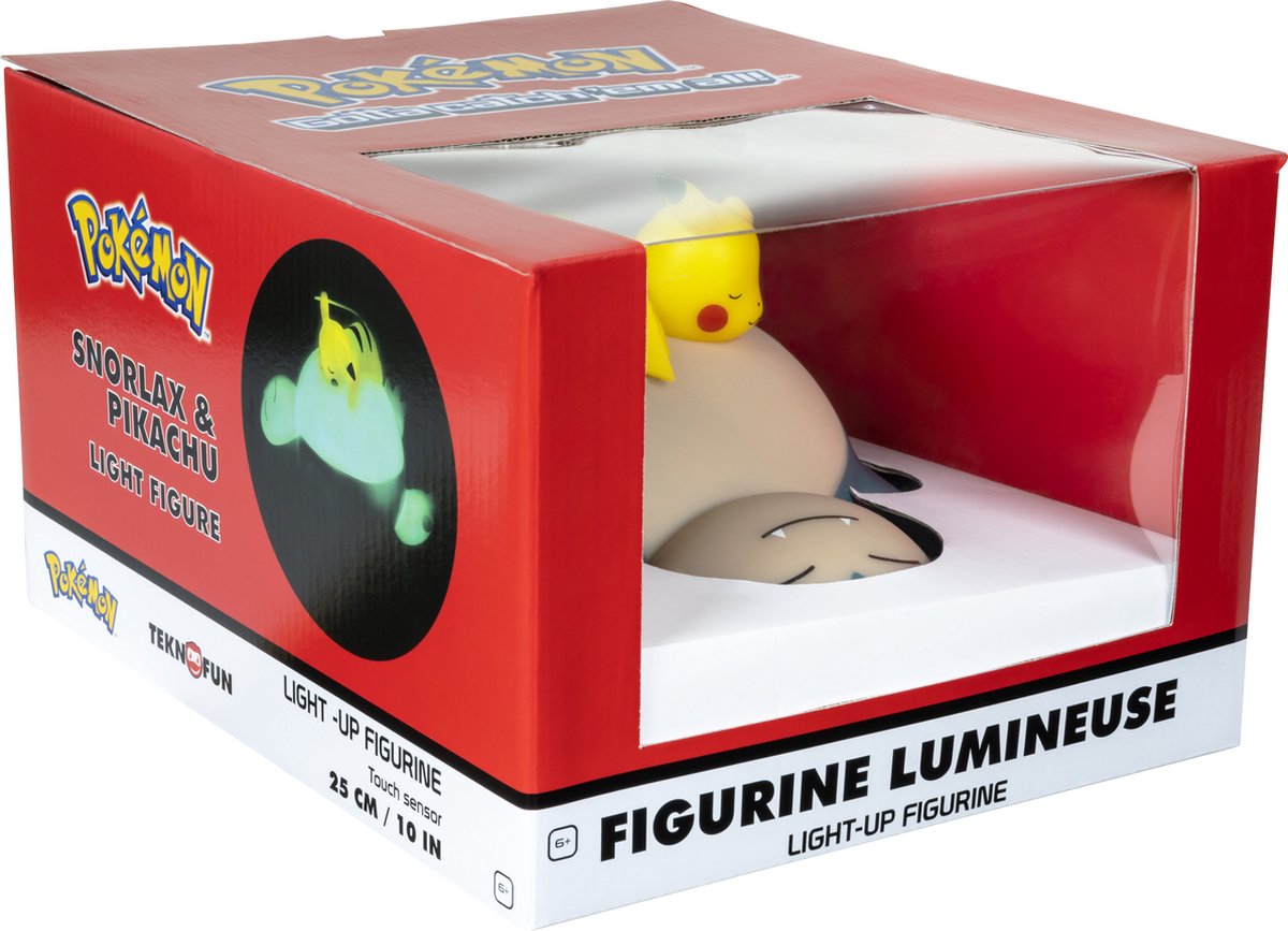 Pokemon Snorlax and Pikachu Led Touch Sensor lamp - Lampada