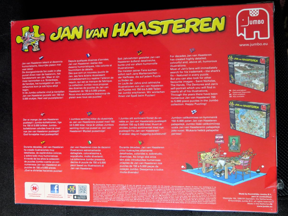 Rock around the clock Jan van Haasteren 1000 stukjes nr 81343