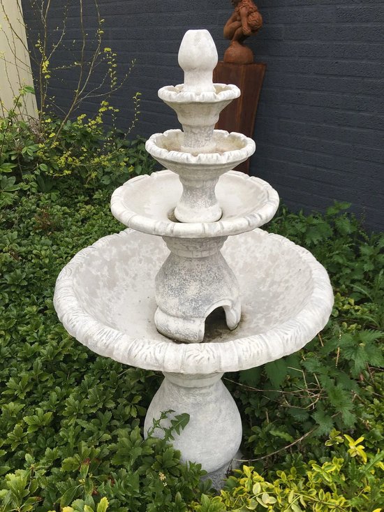 Grande fontaine de jardin en pierre, fontaine pour le jardin | bol