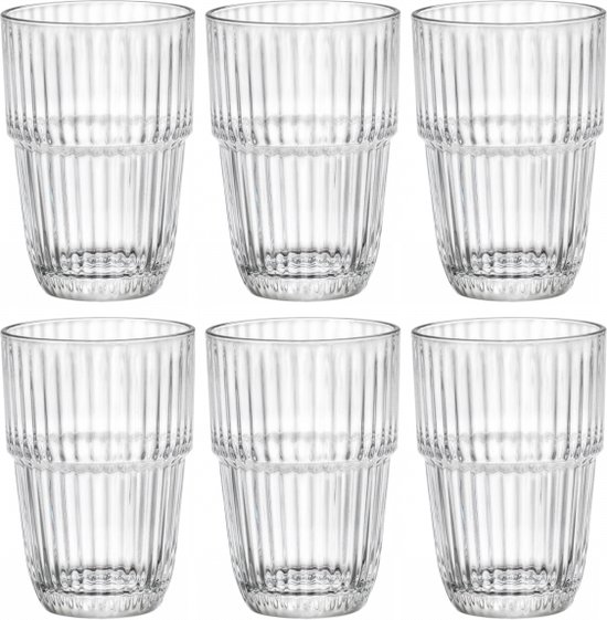 Bormioli Rocco Barshine Long Drink Glass, Set of 6