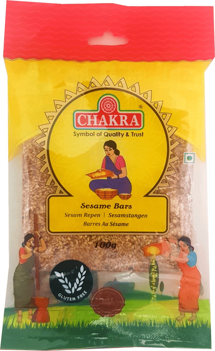 Goedkoopste Chakra - Sesam Repen - Sesame Bars - Glutenvrije Repen - 3x 100 g