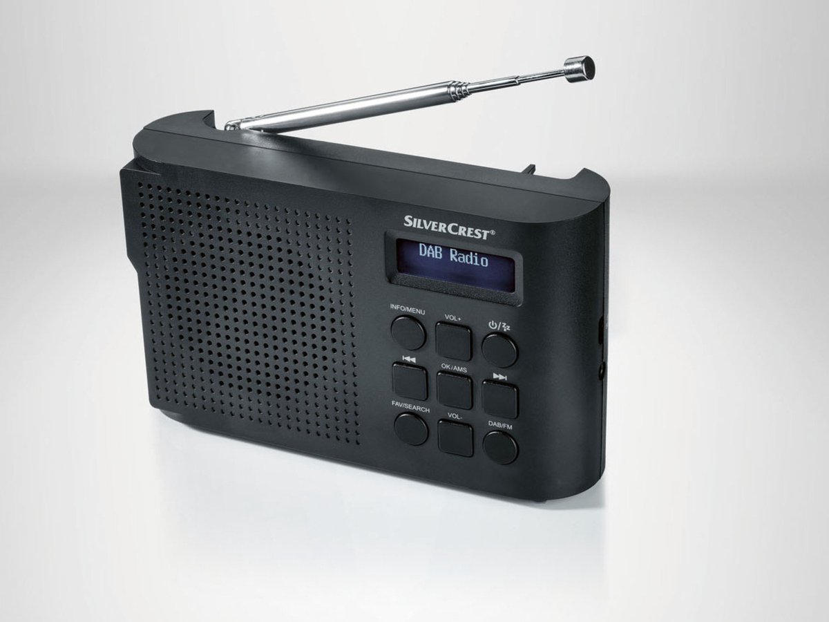 SILVERCREST DAB+radio met alarmfunctie
