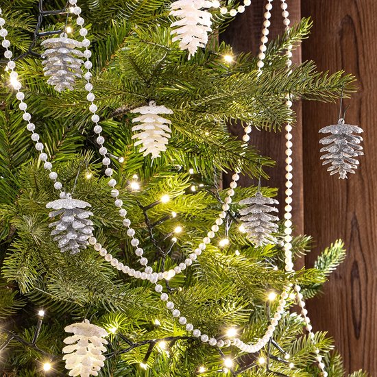 Kerstboomhanger 10 cm - papier - opvouwbaar - magneetsluiting bedrukken
