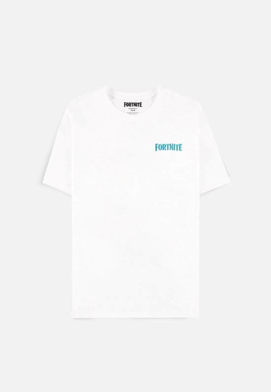 Tshirt Homme Fortnite -XL- Wit Peely