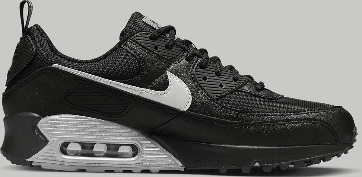 Nike Air Max 90 Zwart - zilver