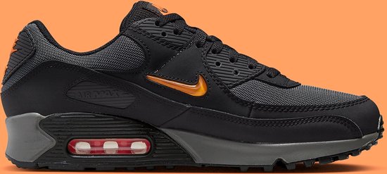 Dwars zitten stroom Ontvangst Sneakers Nike Air Max 90 "Jewel Black Orange" - Maat 41 | bol.com