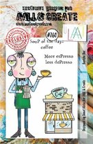 Aall & Create clearstamps A7 - Barista dee