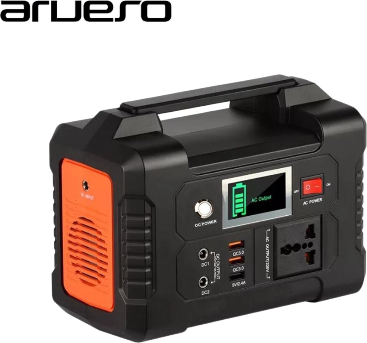 Arveso Powerstation Power Station Generator Op ZonneEnergie Portable Powerstation...